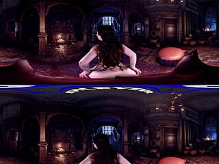 i'm in this victorian mansion with curly haired babe lacy channing getting bent over