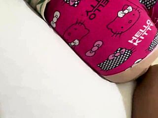 What would you do if you caught this woman in your room?