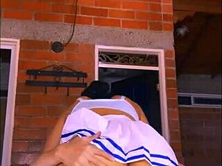 shy latina teen 18+ student gets tight college orgasm from cheating, going slow then fully relaxed