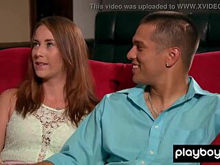 redhead babe alyse's first porn scene