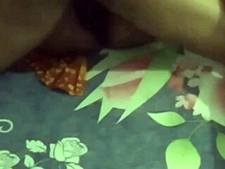 Hot couple enjoys romantic sex on Valentine's.