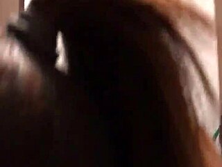 Spanish girl passionately sucking and fucking big dick