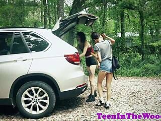 petite 18+ teen 18+ gets rough facialized