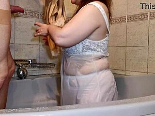 Simply sensual evening unfolds with retro sex in vintage lingerie by Simon and Mari Latexa