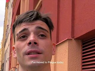 i'm this amateur guy doing gay for pay stuff, like sucking cock and getting spanked outdoors in czech hunter 530