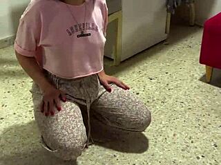 Young 18-Year-Old's Emotional First Deepthroat Experience In Homemade Video!