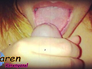 i swallow three cumshots in my mouth, sucking and tonguing every drop.