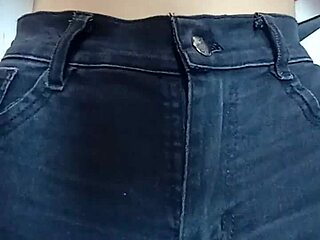 Why not play with this belt on her pussy for spanking fun?