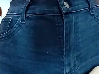 Why not play with this belt on her pussy for spanking fun?