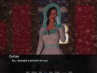 Lets Play Christmas Adventure With Blonde And Brunette Fun