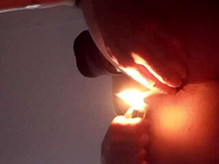 Exploring toys and dildos in a simple session.