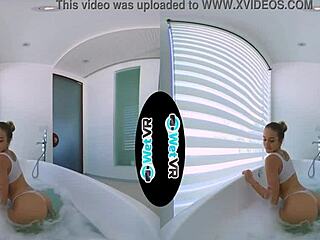 Bath Creeper Fills Step Sister with Monster Cock Creampie