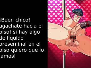jerk off instructions with futa and shemale elements in spanish
