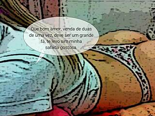 Cristina Almeida Delivers Panties to Bakery Stranger in Comic