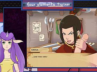 Avatar The Last Airbender Four Elements Trainer Part 28 Royal Handjob.
