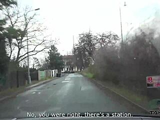 This Czech babe grinds his cock with her big natural tits bouncing until cumshot on ass