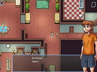 Cassie feels pleasure in demon deals game.