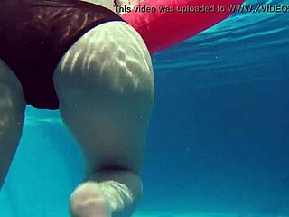 Underwater hungarian teen 18+ kittina clairette bathes