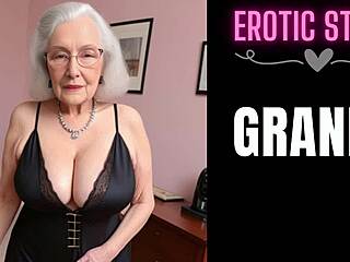 granny's hot friend gets wild in this steamy old and young tale