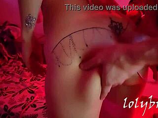 Lonely Girl Consoles Herself With Big Red Dildo