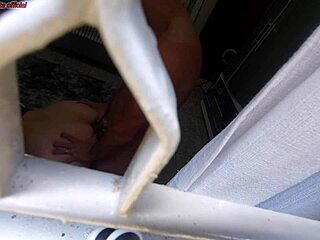 Watching Half-Brother Roughly Fuck Wife Through Window