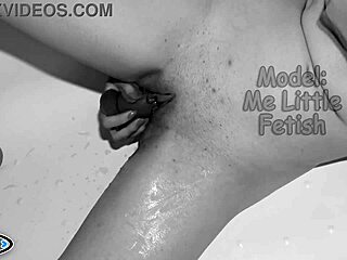 Did you see how she got that strong orgasm in the bath with her tight pussy lips squirting everywhere like she peed?