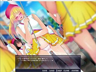 Exposing play girl 6 part 1 in anime game