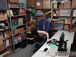 Black policewoman on first raid