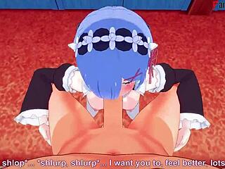 rem, suck and fuck my big boobs in pov maid fantasy!!