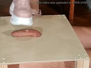Domina Cock Stomping Slave In Pink Boots Magyar Al�z�s Pt1 Hd