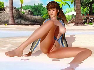 Hitomi Gravure Studio Beach Nude Pose