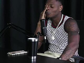 Measuring the hot brunette's ass size, and the result? Will Mastro in sheer red.