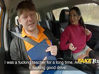 Driving Instructor Seduces Big-Tits Student