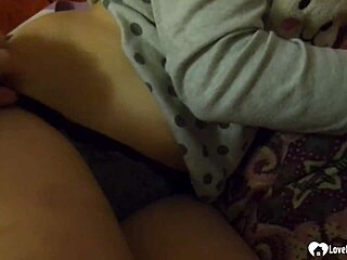 I get fucked hard in bed as stepsister