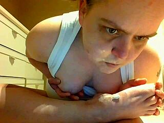 Heyy, check out these homemade tits covered in cream, so hot! 🔥