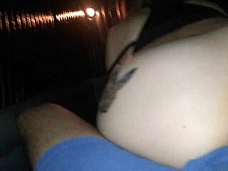 My fat-ass prostitute spreads her buttocks for intense fucking