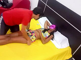 Homemade porn with stepsister mounting and sex