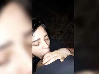 Colombian Latina Sucks Friends' Cocks