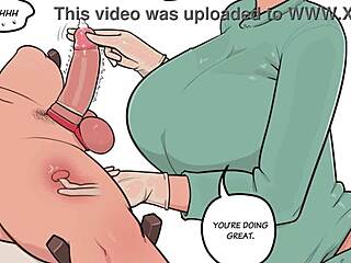 i learn prostate massage from femdom anime girl