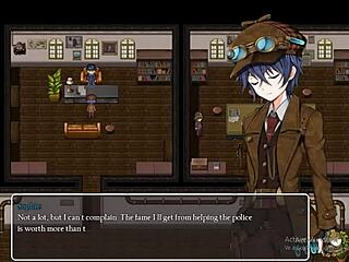 Detective Girl Investigates Missing Dancer in Steam City Anime Game