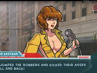 star channel 34 part 81 with sexy brunette hentai tits 😍