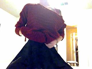 Trying New Anal Assfucking in Dress!