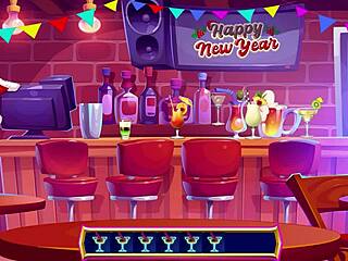 I licked shaved big tits at the 2024 fuck party with monster cock