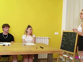 Boomers And Gen Zs Fuck In Sex Lesson!