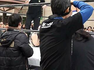 2013 Wrestling League Match Dou Yu Vs Apple Miyuki In Osaka