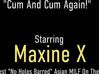 Sean Michaels Fingers Maxine X Before Cumming On Her Big Tits