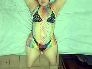 Amateur teen brunette takes raw anal pounding in pov doggystyle