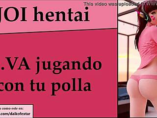 d va teases jerking off your cock with joi instructions in spanish