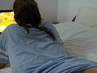 Blonde Gamer Girl Gets Fucked Doggy Style While Playing WoW