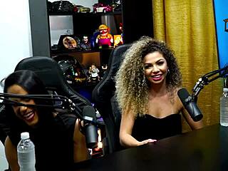 DANI MOTTA REVEALS NATURAL TITS IN PODCAST, PRESENTER AROUSED